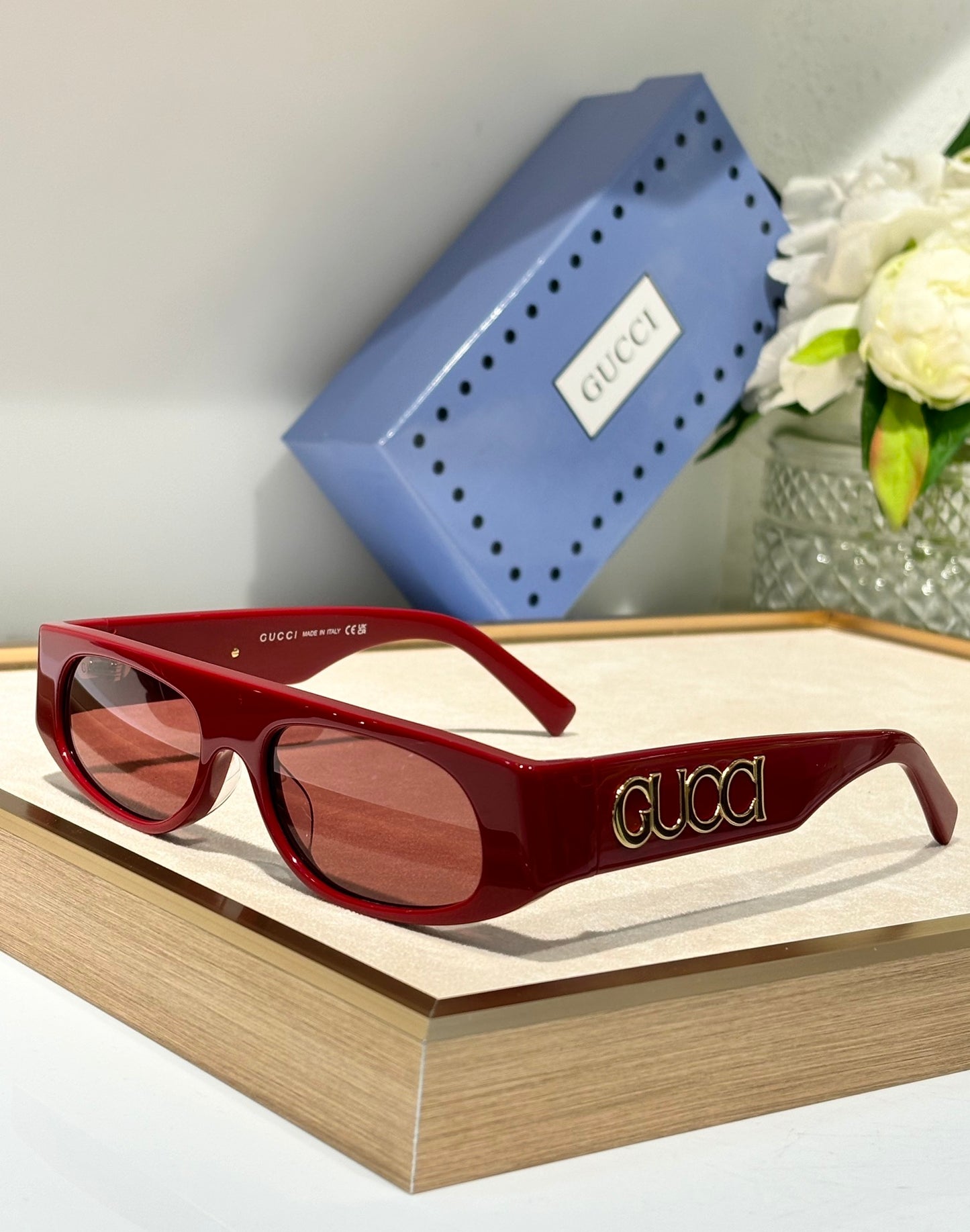 Gucci Cat-Eye Frame GG1771 S  Women's Sunglasses ✨ - buyonlinebehappy