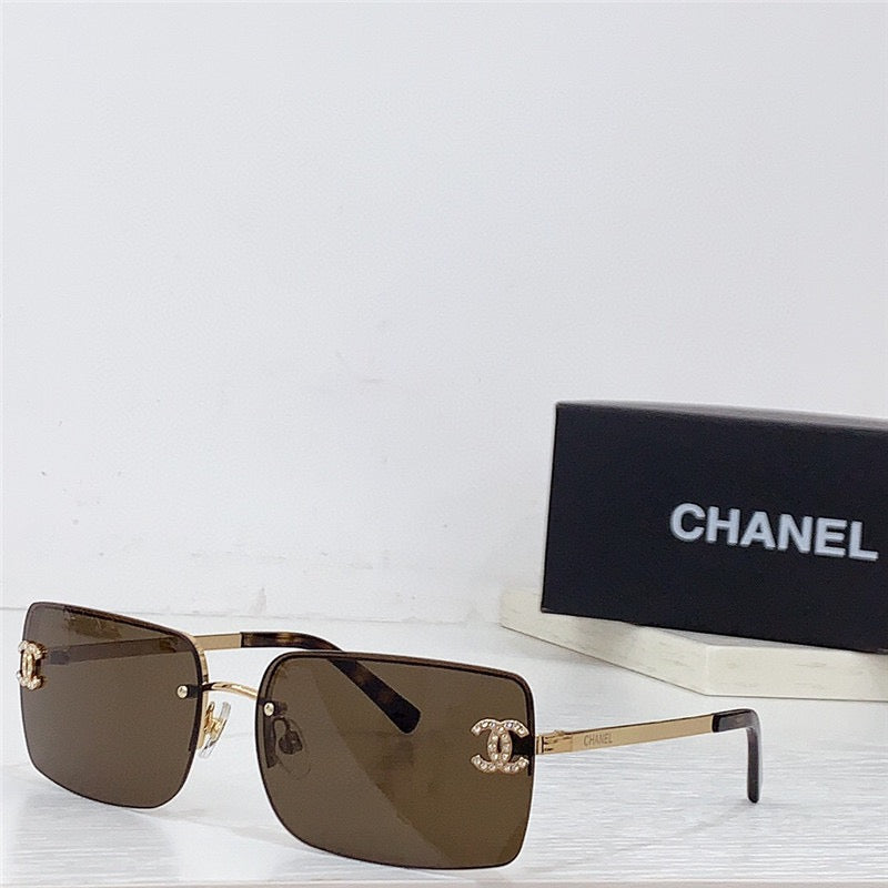 Chanel 4104B/C1247E Women's Metal Frame Sunglasses ✨ - buyonlinebehappy