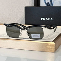 PRADA PR A15S - BLACK-PEACH-GREEN | SUNGLASSES Unisex  🟥