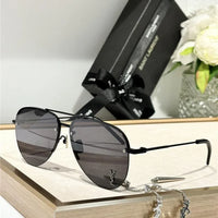 YSL Saint Laurent 11M Classic Sun Aviator Unisex Sunglasses ✨