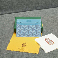 Goyard Saint-Sulpice Card Wallet In Goyardine Canvas ✨