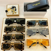 BALMAIN Eyewear Wonder Boy III rectangle-frame sunglasses✨