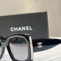 CHANEL RECTANGLE 5435 C622/S6 Women's Acetate Sunglasses 5 COLORS ✨