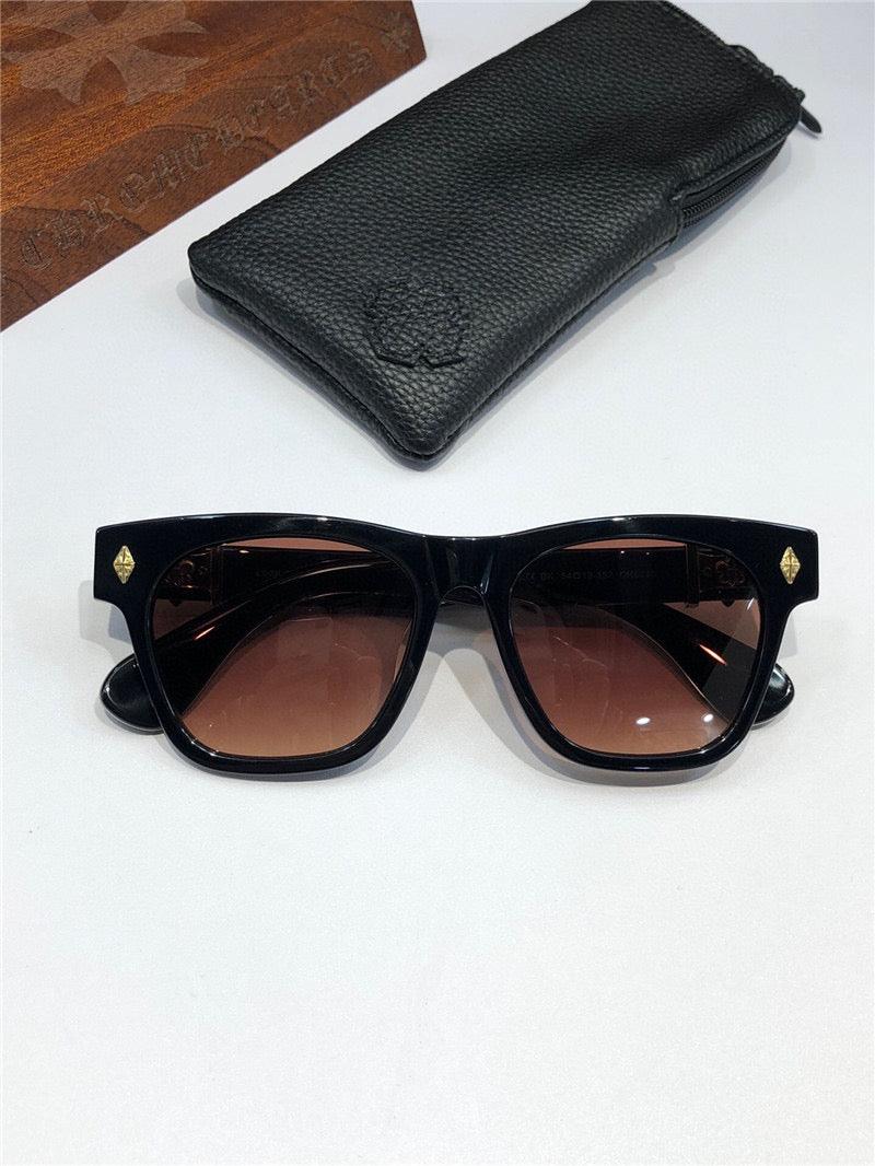 Chrome Hearts 8249 square-frame tinted sunglasses - buyonlinebehappy