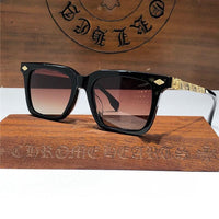Chrome Hearts 8271 square-frame tinted sunglasses⚜️