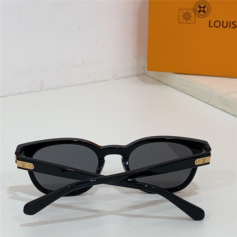 Louis Vuitton LV Signature Square Round Sunglasses Unisex Z1963U✨ - buyonlinebehappy