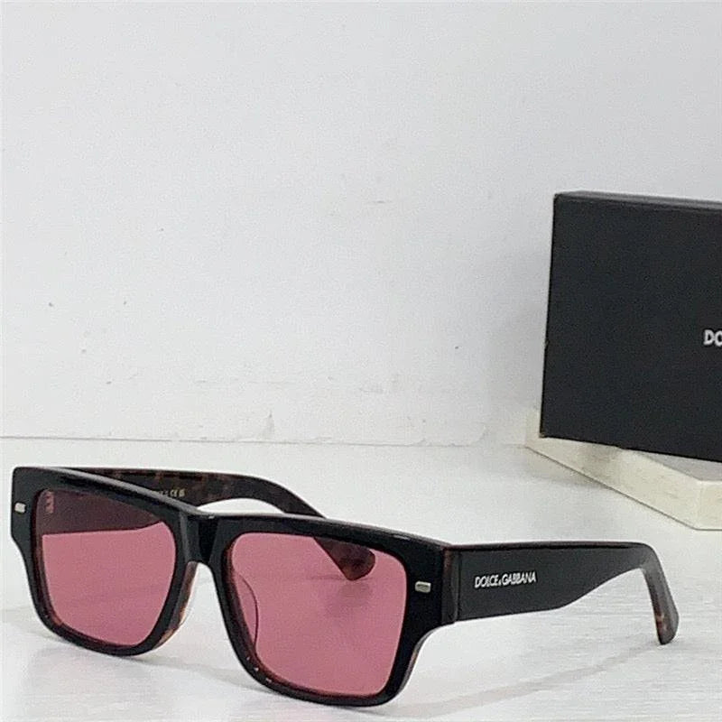 Dolce & Gabbana 4451 Lusso Sartoriale rectangle-frame  Men's  Sunglasses ✨