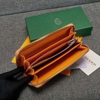 Goyard Matignon GM Zipper Wallet In Goyardine Canvas✨