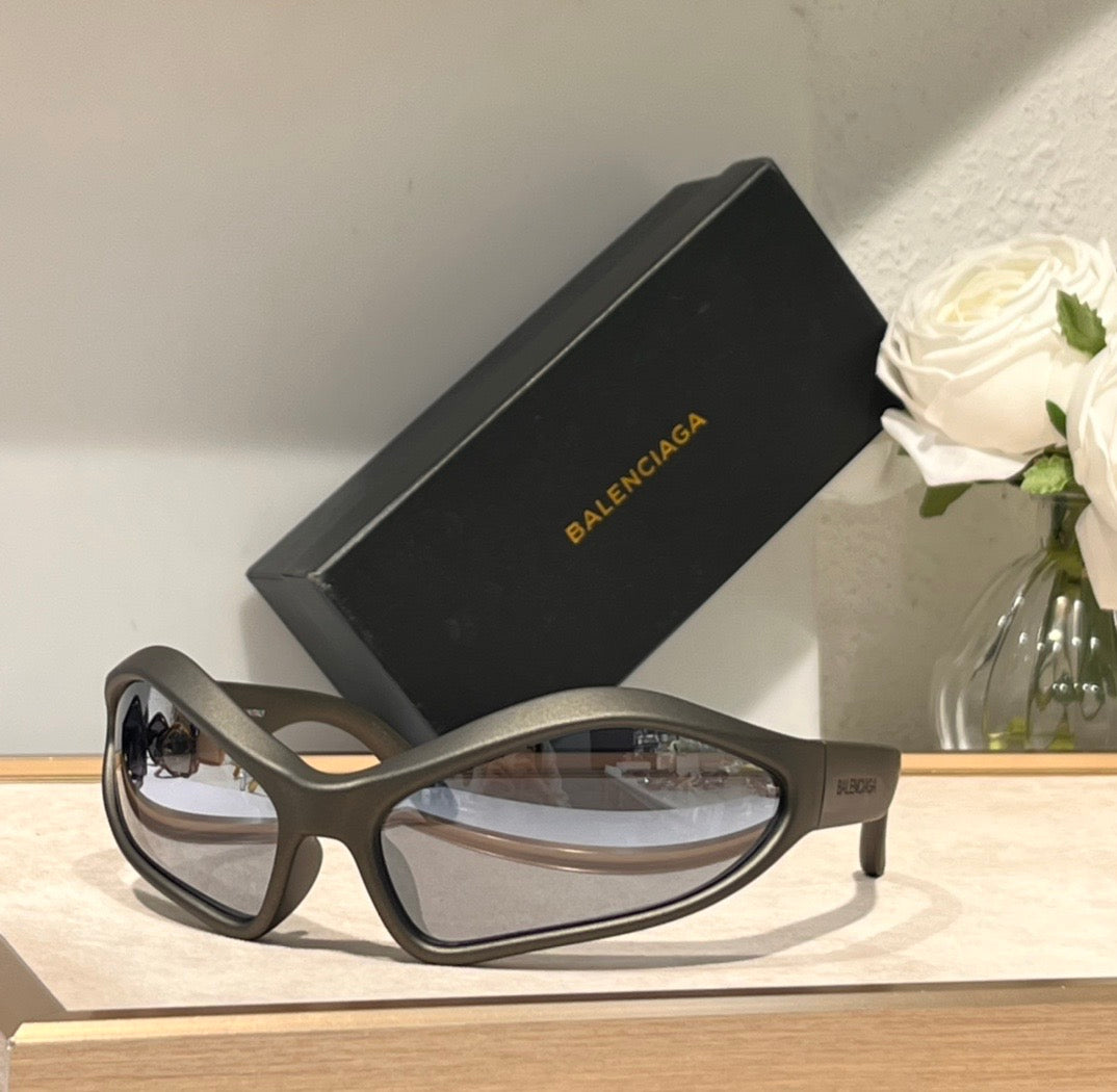 BALENCIAGA Fennec Oval 0314S acetate Sunglasses 👽 - buyonlinebehappy