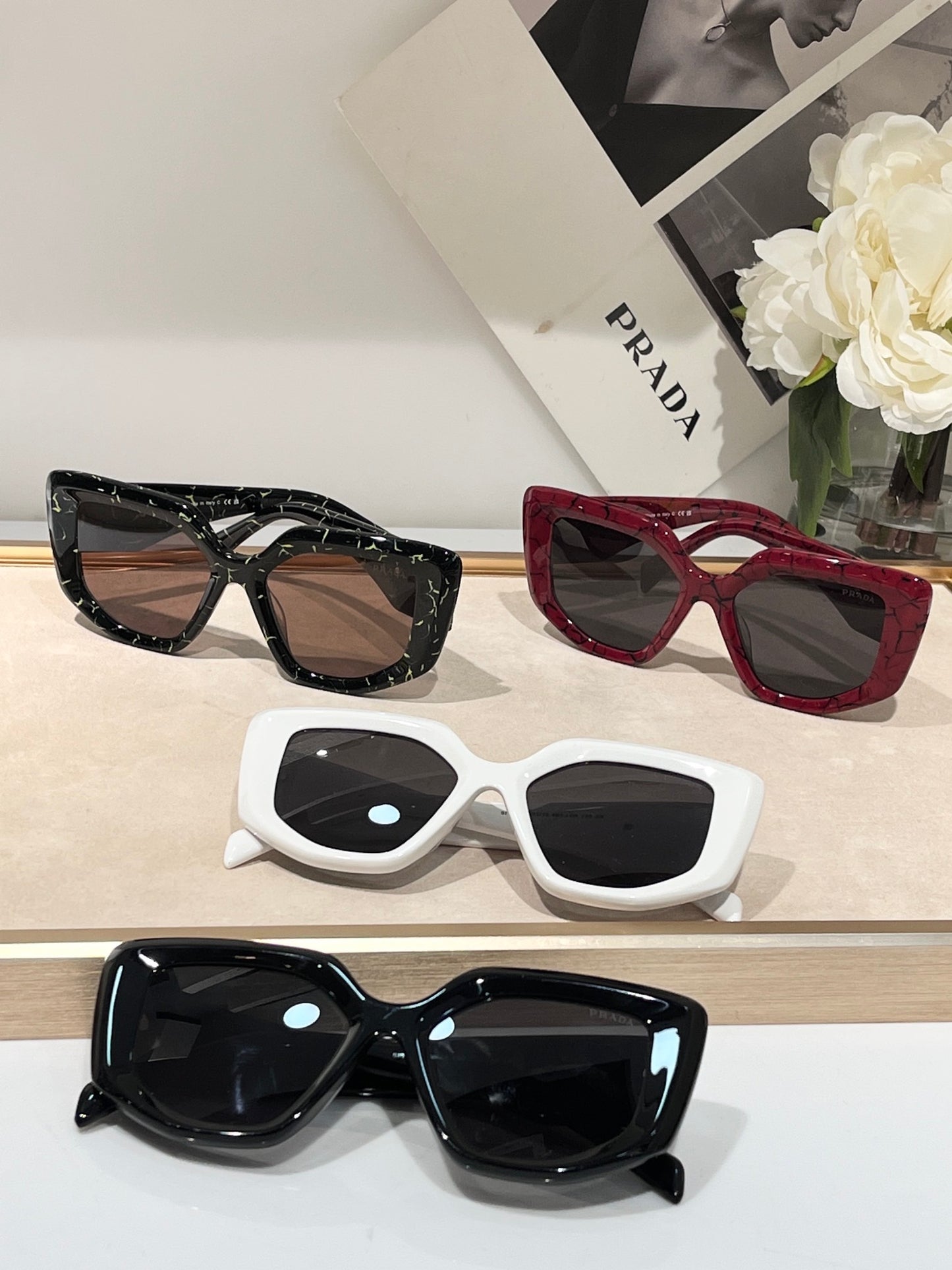 Prada PR 14Z SYMBOLE Fit Sunglasses $550 🟥 - buyonlinebehappy