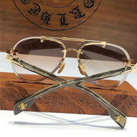 Chrome Hearts 8267 Metal frame Luxury Pilot Sunglasses🔱