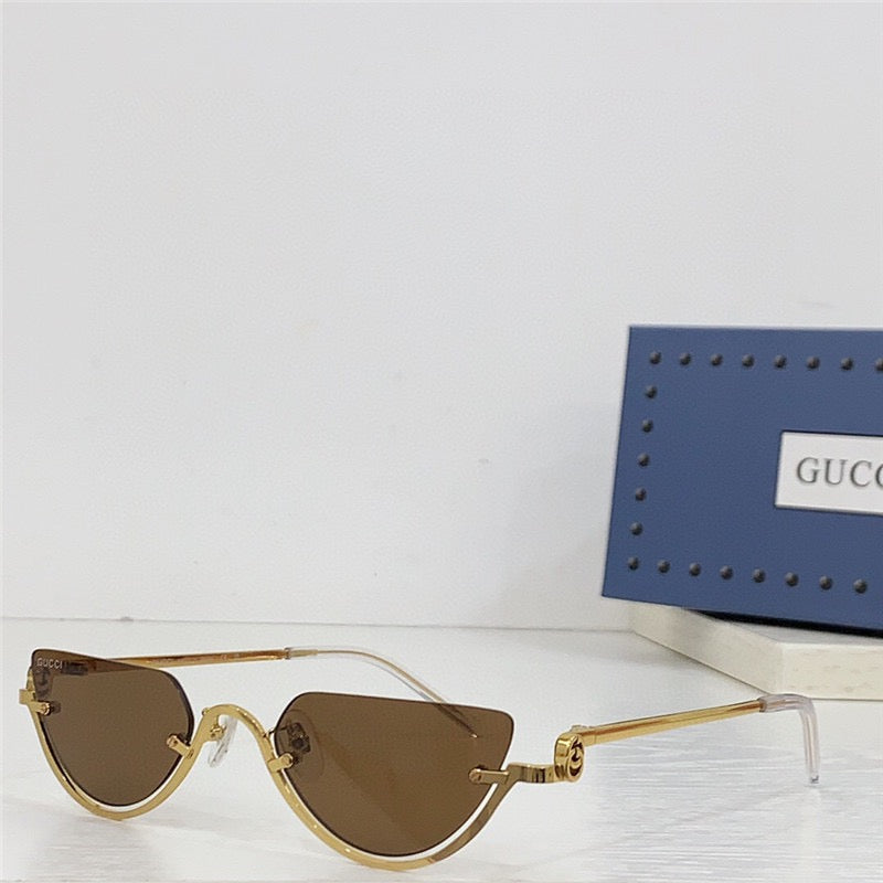 Gucci Cat-Eye Frame GG1603S-003 Women's Sunglasses ✨ - buyonlinebehappy