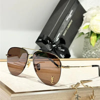 YSL Saint Laurent 11M Classic Sun Aviator Unisex Sunglasses ✨