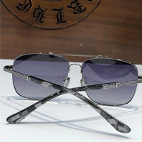 Chrome Hearts 8229 Metal-Acetate Aviator Sunglasses⚜️