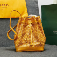 Goyard Petit Flot Bucket Bag In Goyardine Canvas Shoulder Bag ✨