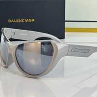 BALENCIAGA 0201S Black Mask Butterfly / Cat Eye Fashion Sunglasses 🖤