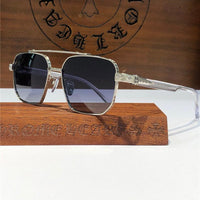 Chrome Hearts 8184 square-frame tinted sunglasses ⚜️