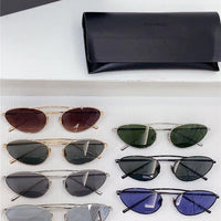 YSL 2024 Saint Laurent Women's Cat Eye SL-538 - 001 Sunglasses ✨