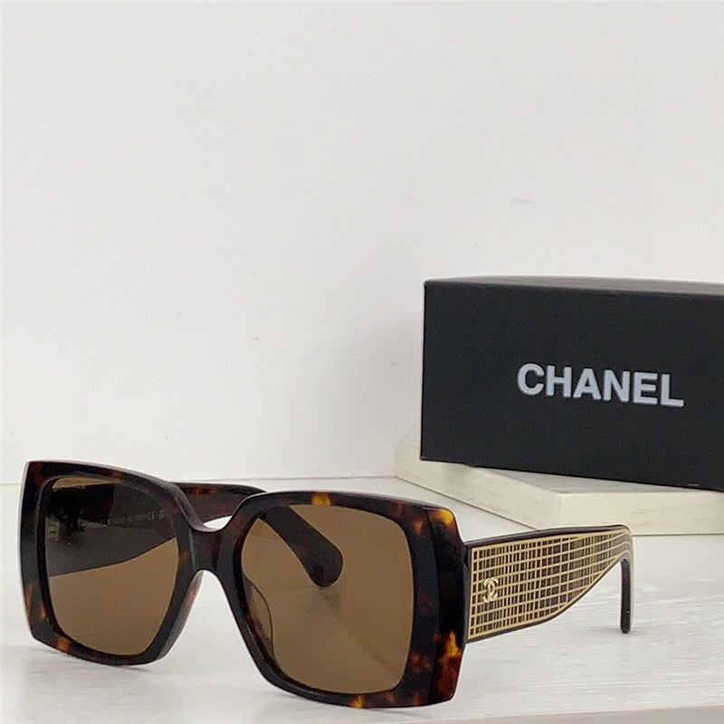 CHANEL 9127 Square Acetate Women's Sunglasses 🖤 - buyonlinebehappy