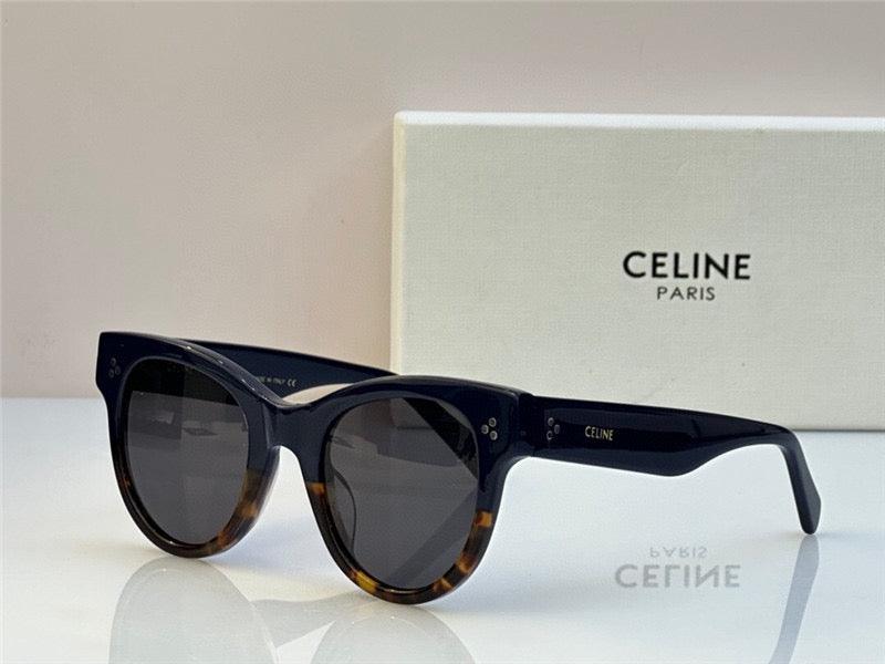 ✨Celine BOLD 3 DOTS CL 4003 IN 01B Round Women's Sunglasses - buyonlinebehappy