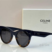 Celine BOLD 3 DOTS CL 4003 IN 01B Round Women's Sunglasses✨