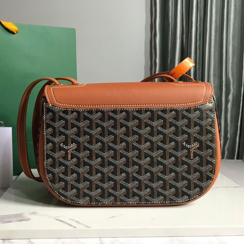 Goyard 233 Bag In Goyardine Canvas✨ - buyonlinebehappy