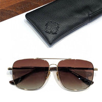 Chrome Hearts 8229 Metal-Acetate Aviator Sunglasses⚜️