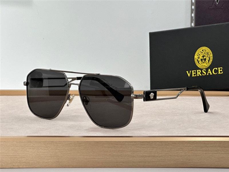 Versace VE1287 59mm Pilot Unisex Sunglasses ✨ - buyonlinebehappy