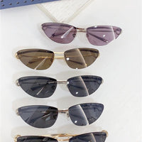 GUCCI Rectangular Frame 2024 in metal frame New Season GG1701 Sunglasses  ✨