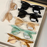 PRADA PR A18S - BLACK-PEACH-GREEN | SUNGLASSES Unisex  🟥