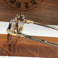 Chrome Hearts 8267 Metal frame Luxury Pilot Sunglasses🔱