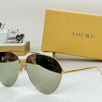 LOEWE Loewe Metal Aviator LW 40067U 30G Unisex Sunglasses ✨