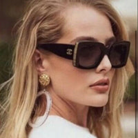 CHANEL RECTANGLE 5435 C622/S6 Women's Acetate Sunglasses 5 COLORS ✨
