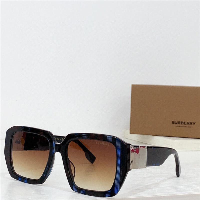 BURBERRY Check Oversized 54 Women's Sunglasses✨ - buyonlinebehappy