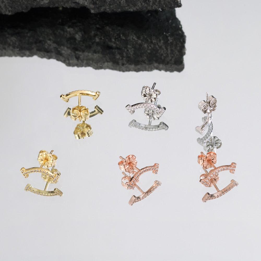 Tiffany&Co 18k gold plated Smile Pendant Necklace Bracelet Earring double row hinged White Rose Yellow gold 3 models with box - buyonlinebehappy