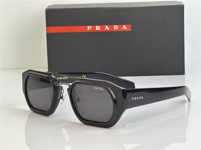 PRADA 01WS/03L5S0 Acetate Sunglasses Bold design Unisex  🟥 - buyonlinebehappy