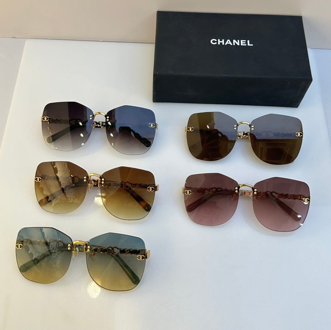 Chanel Oversize Women's 8036 Sunglasses🖤 - buyonlinebehappy