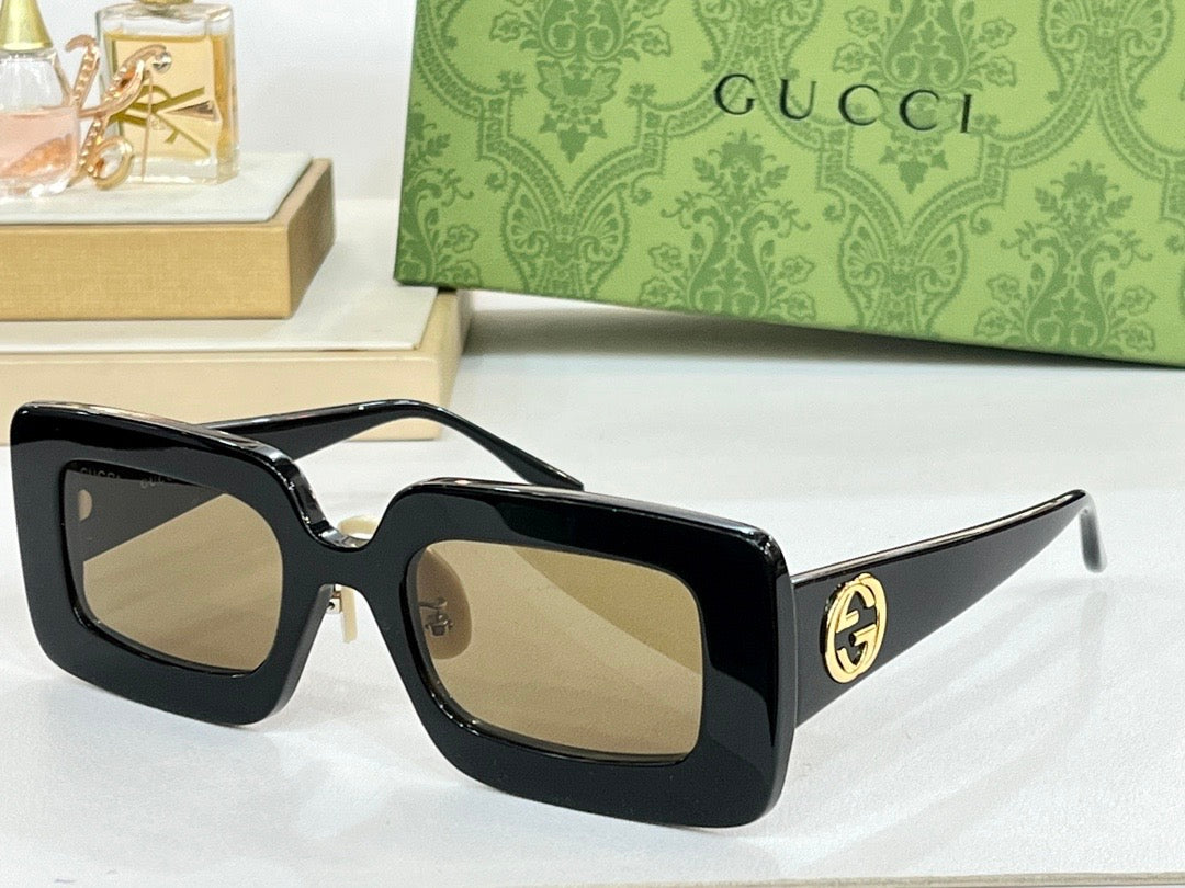 Gucci GG0974S Sunglasses Women Rectangle 49mm  ✨ - buyonlinebehappy