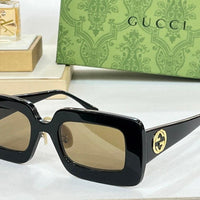 Gucci GG0974S Sunglasses Women Rectangle 49mm  ✨