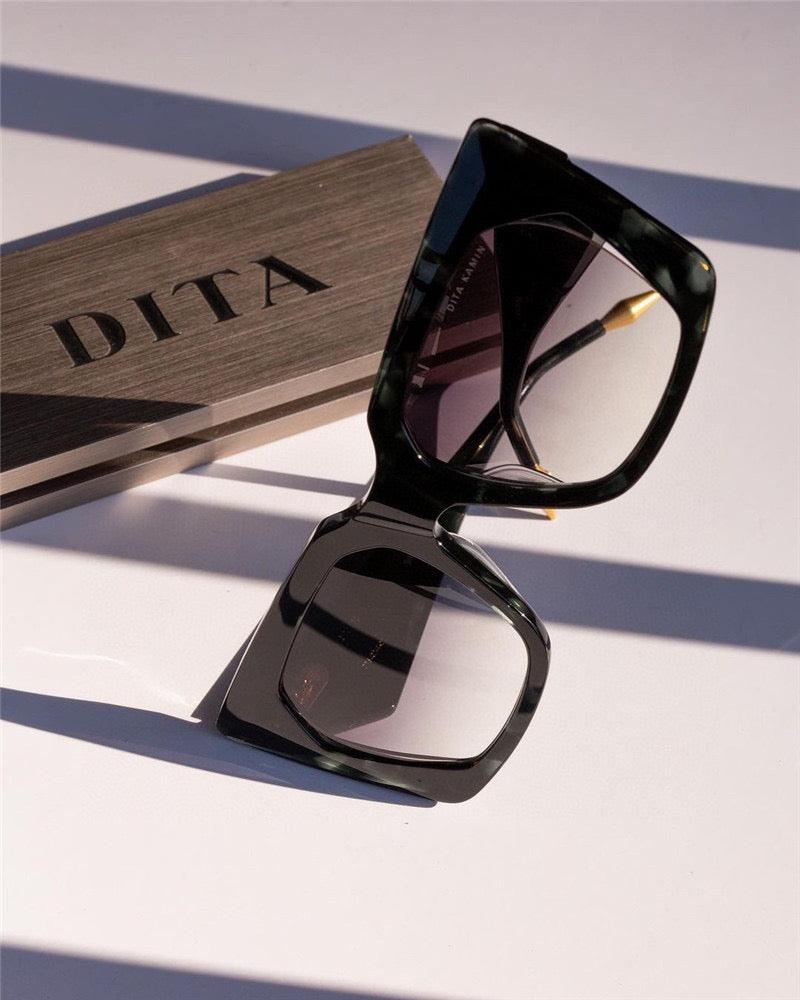 Dita Eyewear Kamin rectangular-frame Sunglasses MULTICOLOR 🔱 - buyonlinebehappy