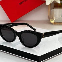 Saint Laurent Women's Monogram Hinge Narrow Cat Eye Sunglasses Women's ✨
