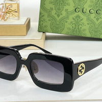 Gucci GG0974S Sunglasses Women Rectangle 49mm  ✨
