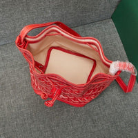 Goyard Petit Flot Bucket Bag In Goyardine Canvas Shoulder Bag ✨