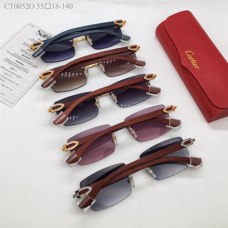 CARTIER CT0052O Sunglasses with diamonds $3500  ✨ - buyonlinebehappy