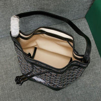 Goyard Petit Flot Bucket Bag In Goyardine Canvas Shoulder Bag ✨