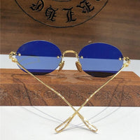 Chrome Hearts SINNERGASM oval round tinted Sunglasses✨