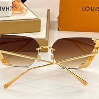 Louis Vuitton Z1993U LV  Moon Metal Cat Eye Women's Sunglasses ✨