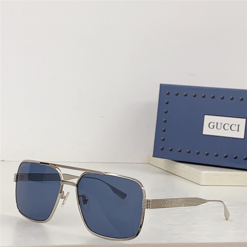 New Season Gucci 1512S Eyewear Rectangle frame Sunglasses  ✨ - buyonlinebehappy