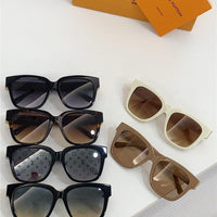 Louis Vuitton Z2120E LV-GO14 Square Sunglasses ✨
