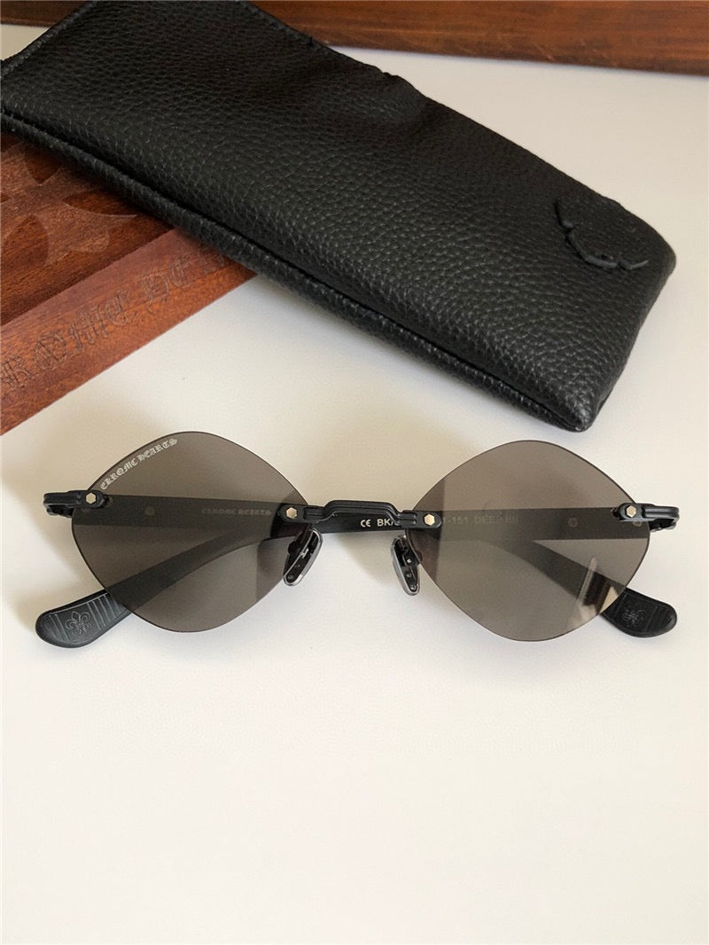 Chrome Hearts DEEP III 3 Rhombus Zeiss Lens Unisex Sunglasses⚜️ - buyonlinebehappy